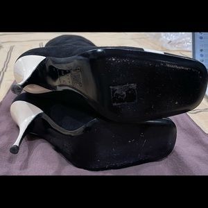 Suede with patent leather Chloe boots size 37